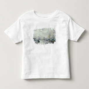 Sailing Ships in the Port of Hamburg, 1889 Toddler T-Shirt