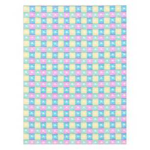 Sailing ships pattern tablecloth