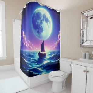 Sailing Shower Curtain
