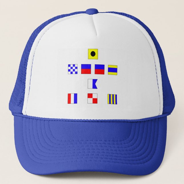 Sailing Slogan Cap (Front)