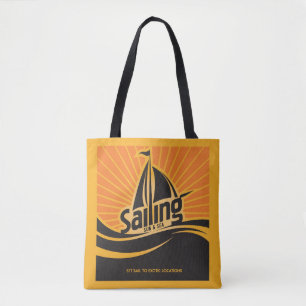 Sailing Sun And Sea Tote Bag