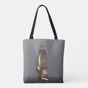 Sailing Tall Clipper Ship Ocean Sea Tote Bag