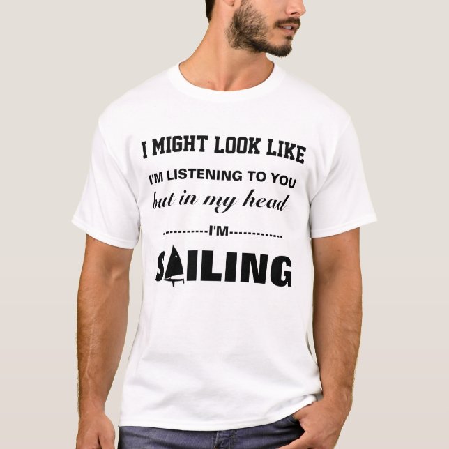 SAILING tee shirt (Front)