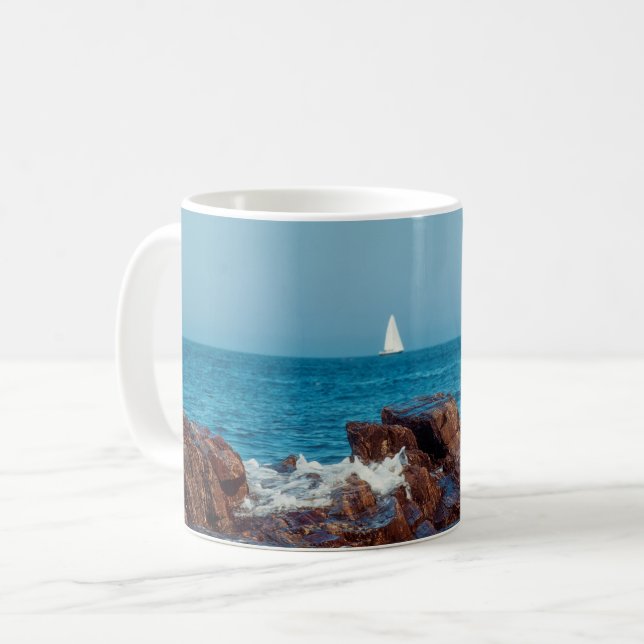 Sailing the Atlantic Coffee Mug (Front Left)