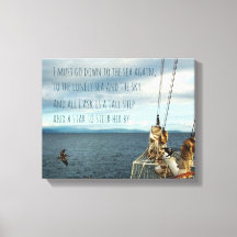 Sailing the Coast Sea Fever Print