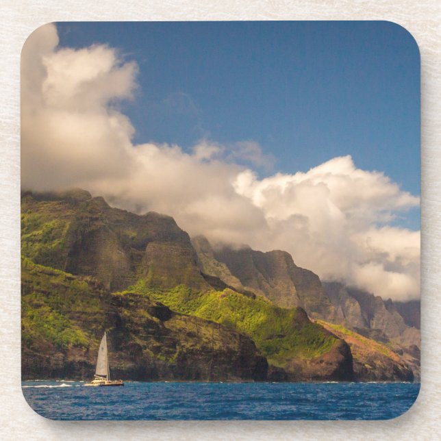 Sailing The Coastline Coaster Set (Front)