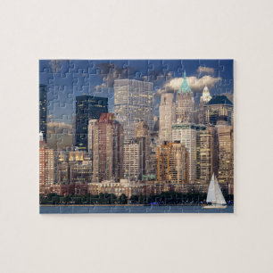Sailing the Hudson River in New York Jigsaw Puzzle