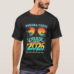 Sailing Through History Souvenir Panama Canal Trip T-Shirt
