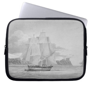 Sailing through young ice, September 1824, from 'J Laptop Sleeve