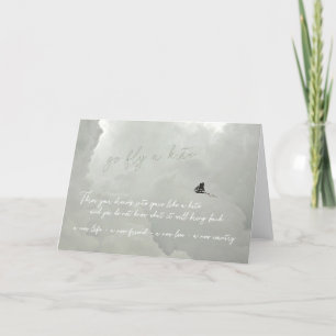 SAILING TO THE STORM Greeting Card