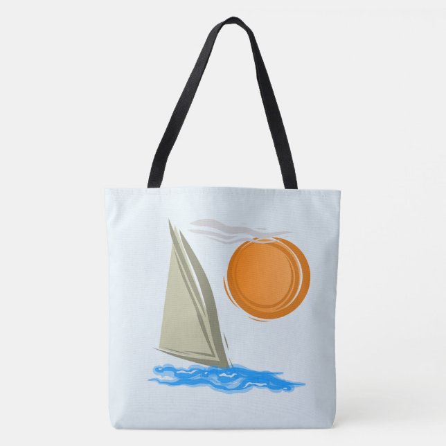 Sailing Tote Bag (Front)