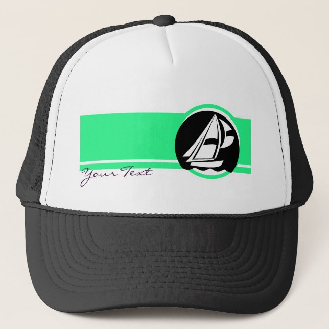 Sailing Trucker Hat (Front)