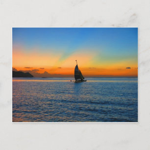 Sailing Tumon Bay Postcard
