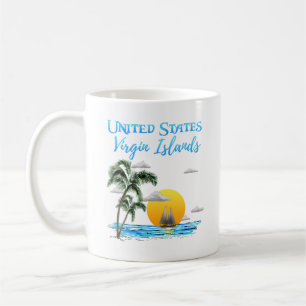 Sailing U.S. Virgin Islands Coffee Mug