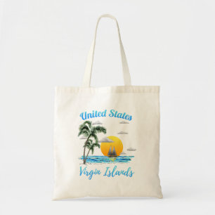 Sailing U.S. Virgin Islands Tote Bag