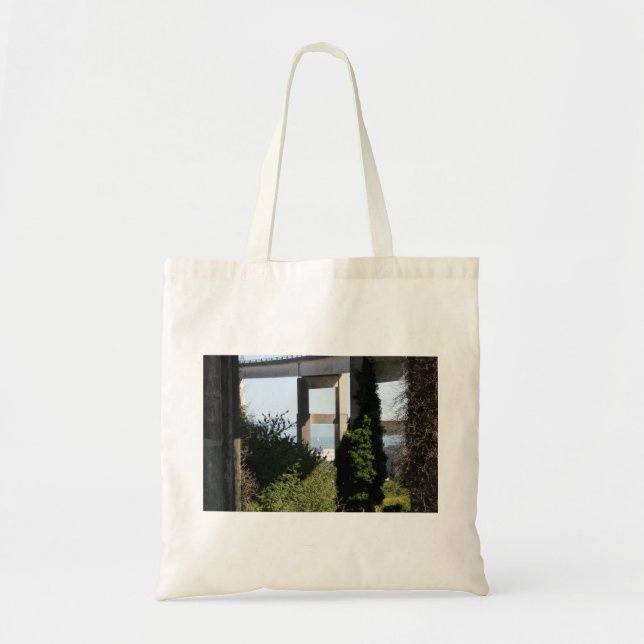 Sailing Under The Bridge Tote Bag (Front)