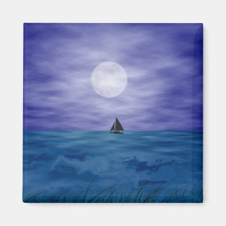 Sailing Under The Moon Magnet