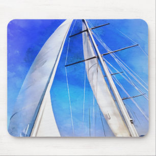 Sailing Unties The Knots Of My Mind Artistic Riggi Mouse Pad