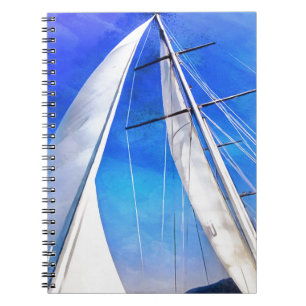 Sailing Unties The Knots Of My Mind Artistic Riggi Notebook