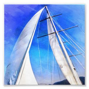 Sailing Unties The Knots Of My Mind Artistic Riggi Photo Print