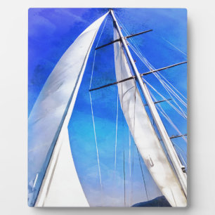 Sailing Unties The Knots Of My Mind Artistic Riggi Plaque