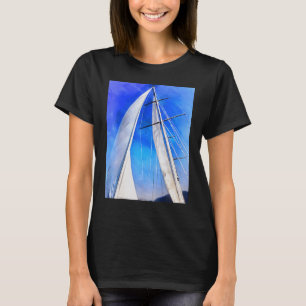 Sailing Unties The Knots Of My Mind Artistic Riggi T-Shirt