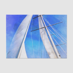 Sailing Unties The Knots Of My Mind Artistic Riggi Tissue Paper