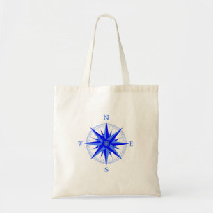 Sailing - Wind Rose Compass Nautical Shirt Tote Bag