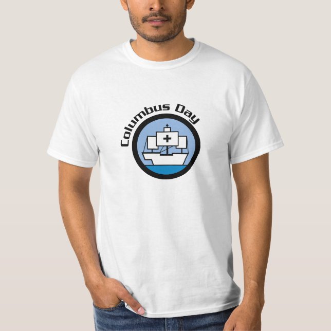 Sailing with Columbus - T-Shirt (Front)