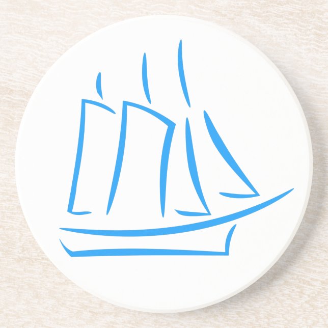 Sailing Yacht  Coaster (Front)