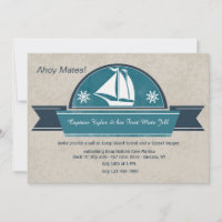 Sailing Yacht Invitation