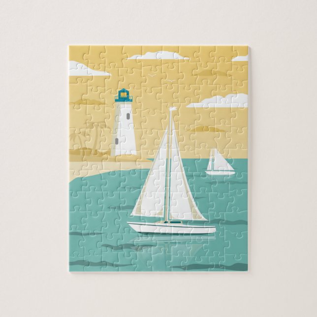 Sailing Yachts Jigsaw Puzzle (Vertical)