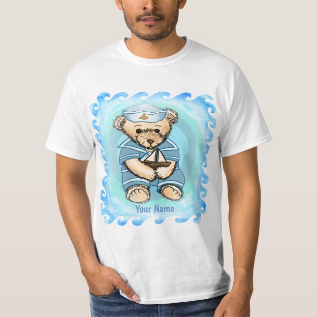 Sailor Bear  T-Shirt (Front)