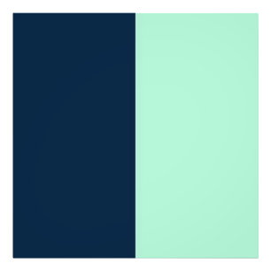 Sailor Blue and Mint Photo Print