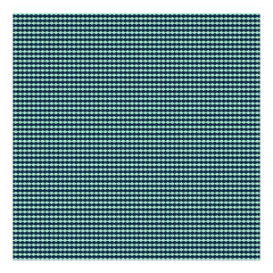 Sailor Blue and Mint Repeat Diamond Pattern Photo Print