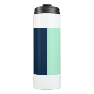 Sailor Blue and Mint Thermal Tumbler