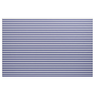 Sailor Blue & White Beach Stripes (small scale) Fabric