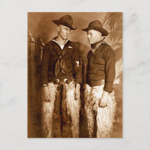 Sailor Cowboys Postcard