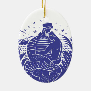 Sailor Daddy O Ceramic Ornament