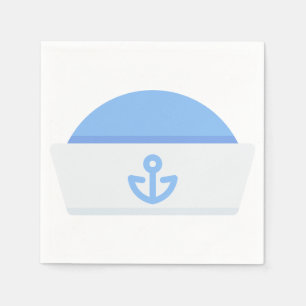 sailor hat napkin