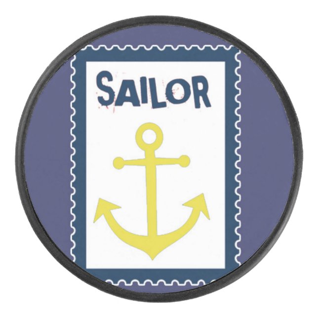 Sailor Hockey Puck (Front)