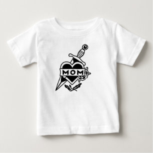 Sailor Jerry-Inspired Flash Tattoo T-Shirt Design