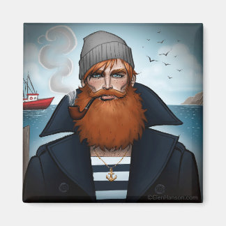 "Sailor" Magnet by Glen Hanson