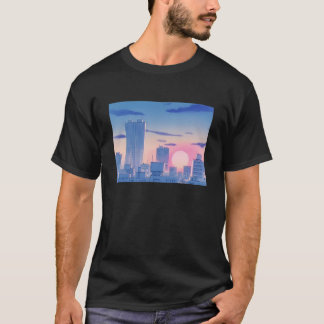 Sailor Moon City Landscape Classic T-Shirt