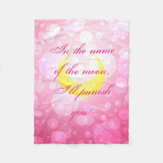 Sailor Moon Quote Blanket