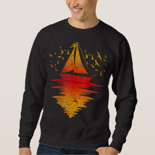Sailor Nautical Sailing Sail Captain Sailboat Suns Sweatshirt