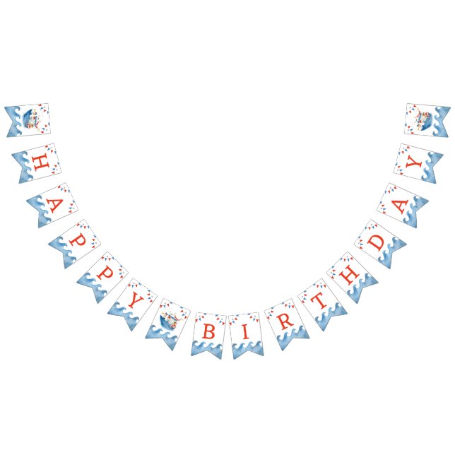 Sailor Nautical Summer Bunting (All)