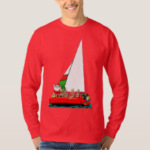 Sailor Santa Sails at Christmas