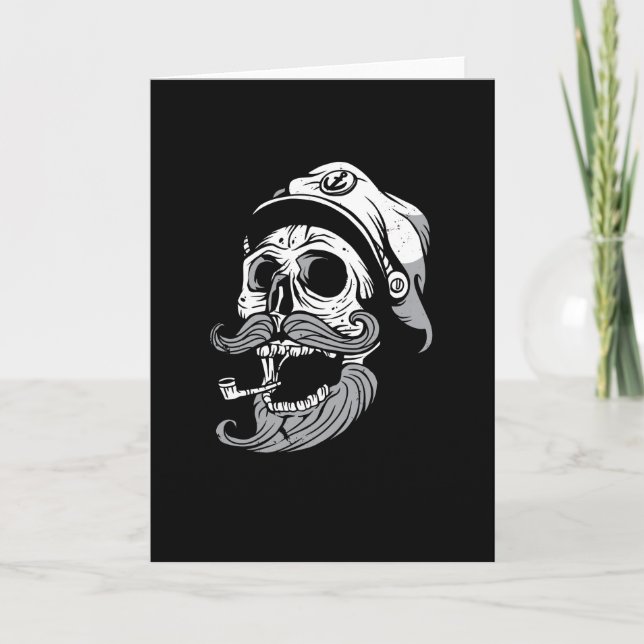 Sailor Skull Card (Front)