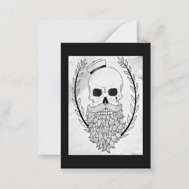 Sailor Skull Card (Front)